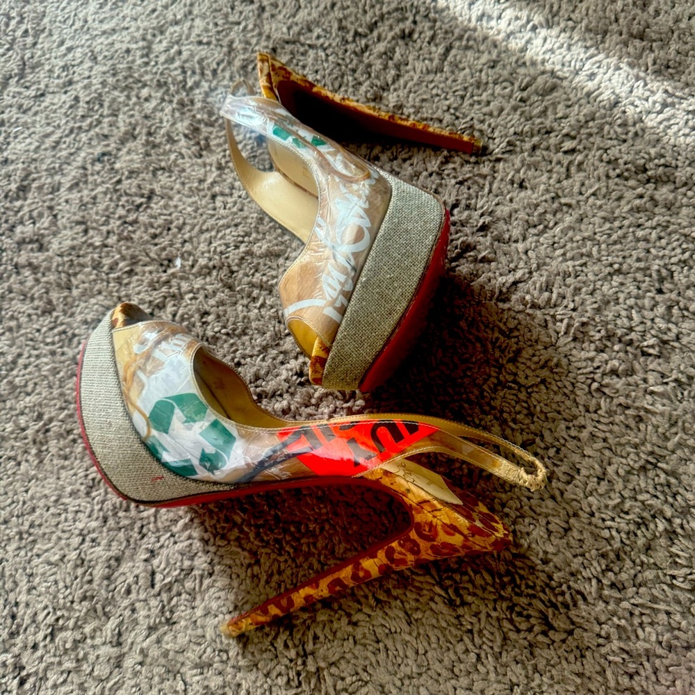 Christian Louboutin Winter Trash Pumps